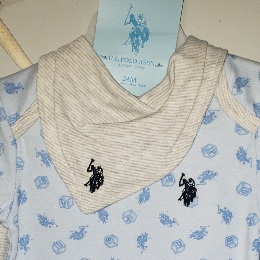 U.S. Polo Assn 24 month 3 piece set